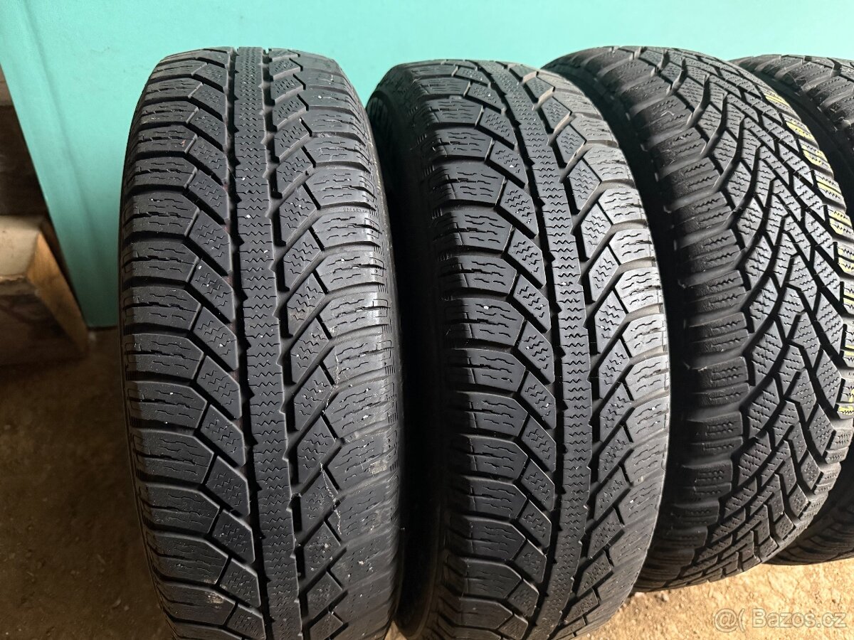 prodám zimní 175/65/14 Continental a Semperit - 2