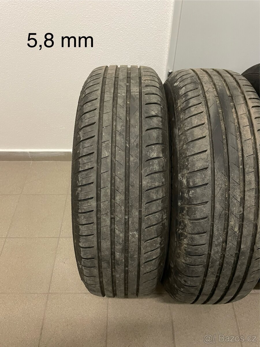Letní pneu 195/65/15 + disky 5x112 - 2