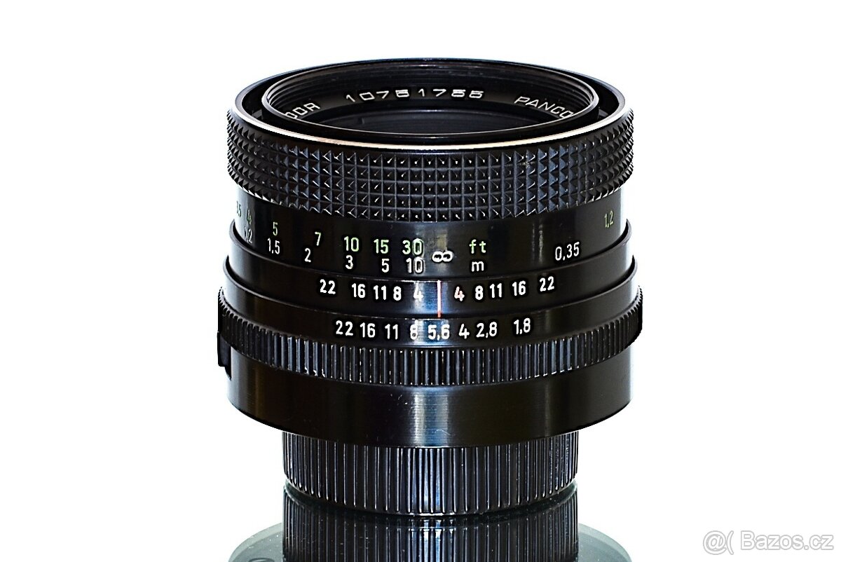 CZJ Pancolar auto MC 1,8/50 M42 TOP STAV - 2