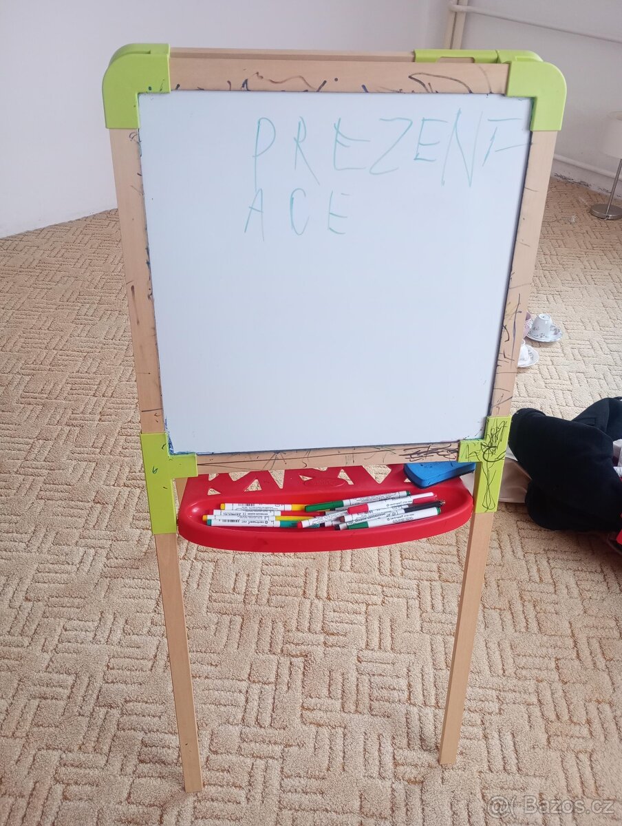 Dětská magnetická oboustranná tabule Smoby - 2