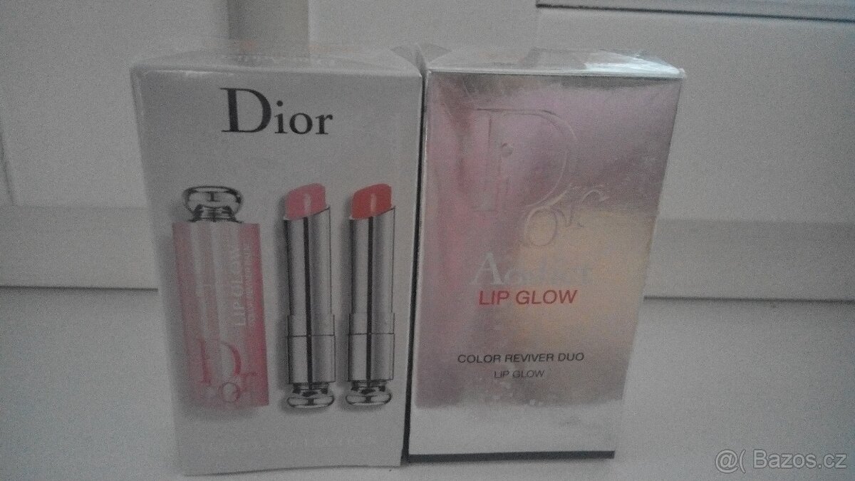 Dior Addict Lip Glow Duo set 001 Pink a 004 Coral - 2