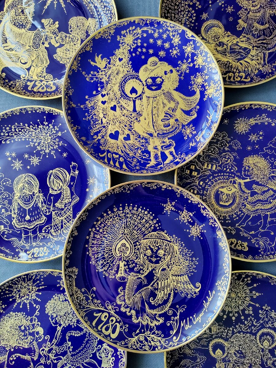 Limitovaná edice vánočních talířů od Tirschenreuth - 2