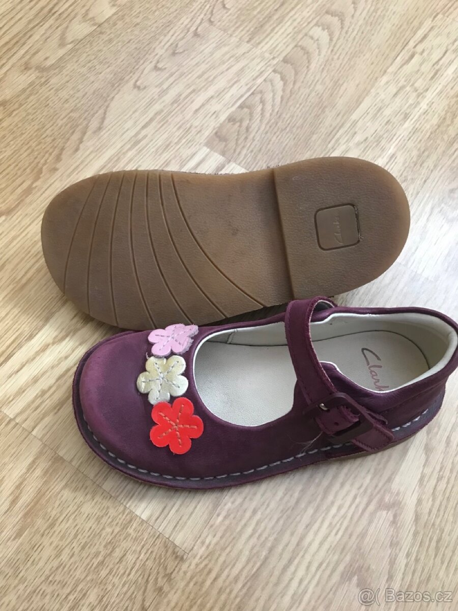 dívčí kožené střevíčky vel.25 - 2