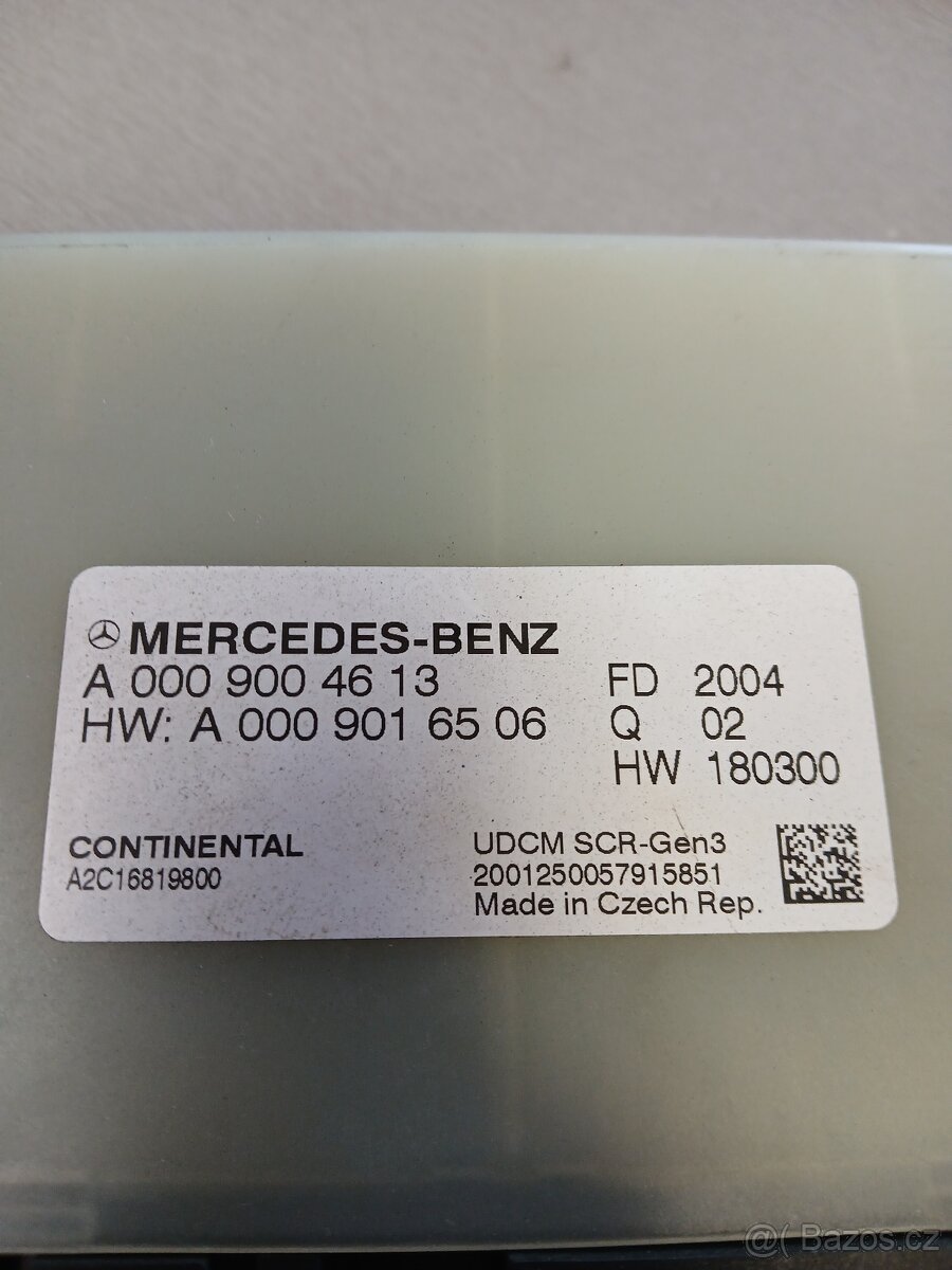 MB Řídicí jednotka recirkulace výfukových plynů A0009004613 - 2