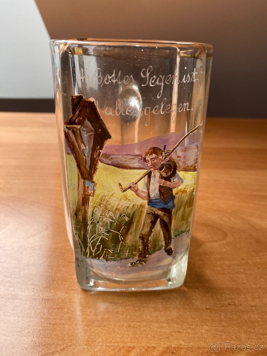 Sběratel nabízí staré pivní sklenice - 2