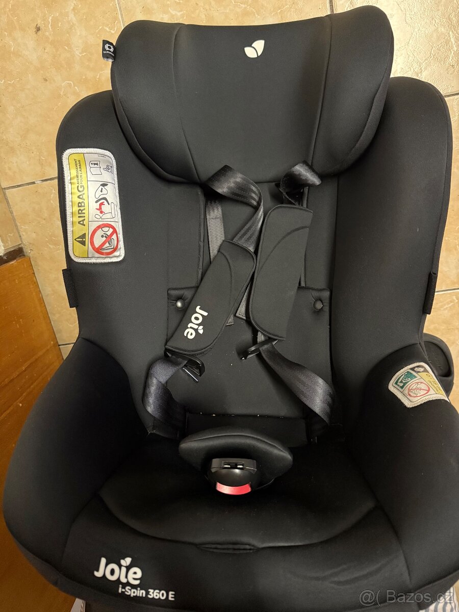 Otočná autosedačka joie i-Spin 360 e pro děti od6m do 4 let - 2