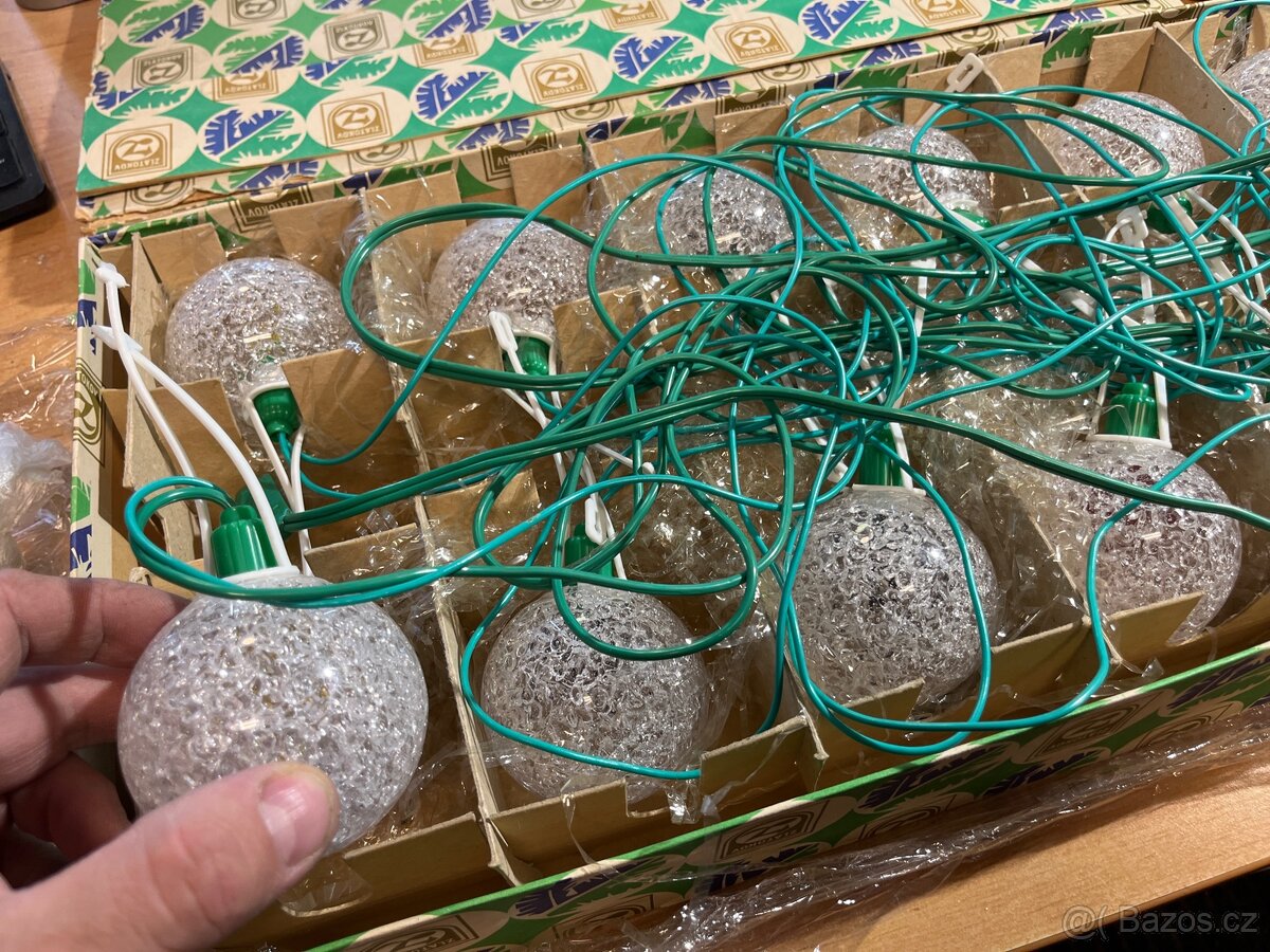 Vanoční retro osvětlení Zlatokov - 2