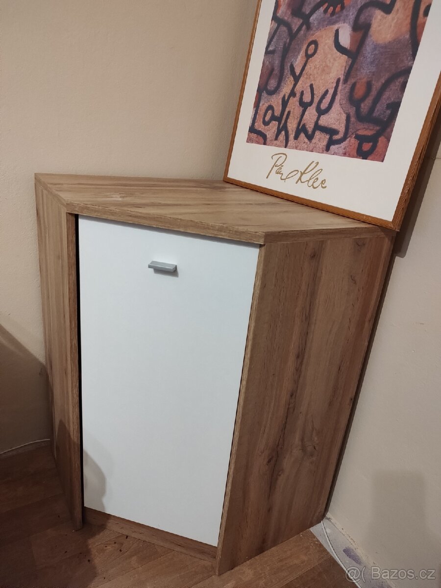 ⭐⭐⭐NOVÁ SKŘÍŇKA ROHOVÁ - SKŘÍN S POLICEMI 60x60x85 - 2