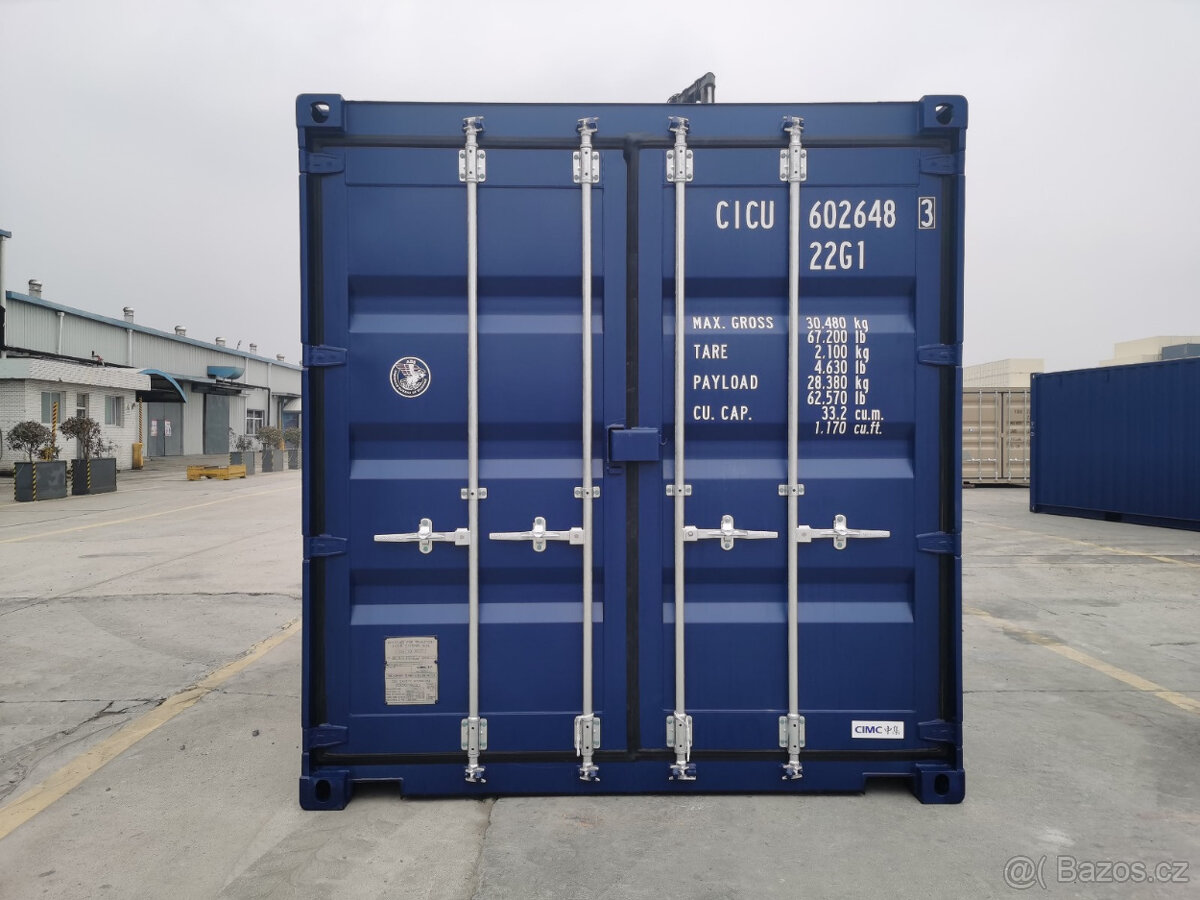 Nový lodní kontejner rv 2024 one way dv20" HC 40" - 2