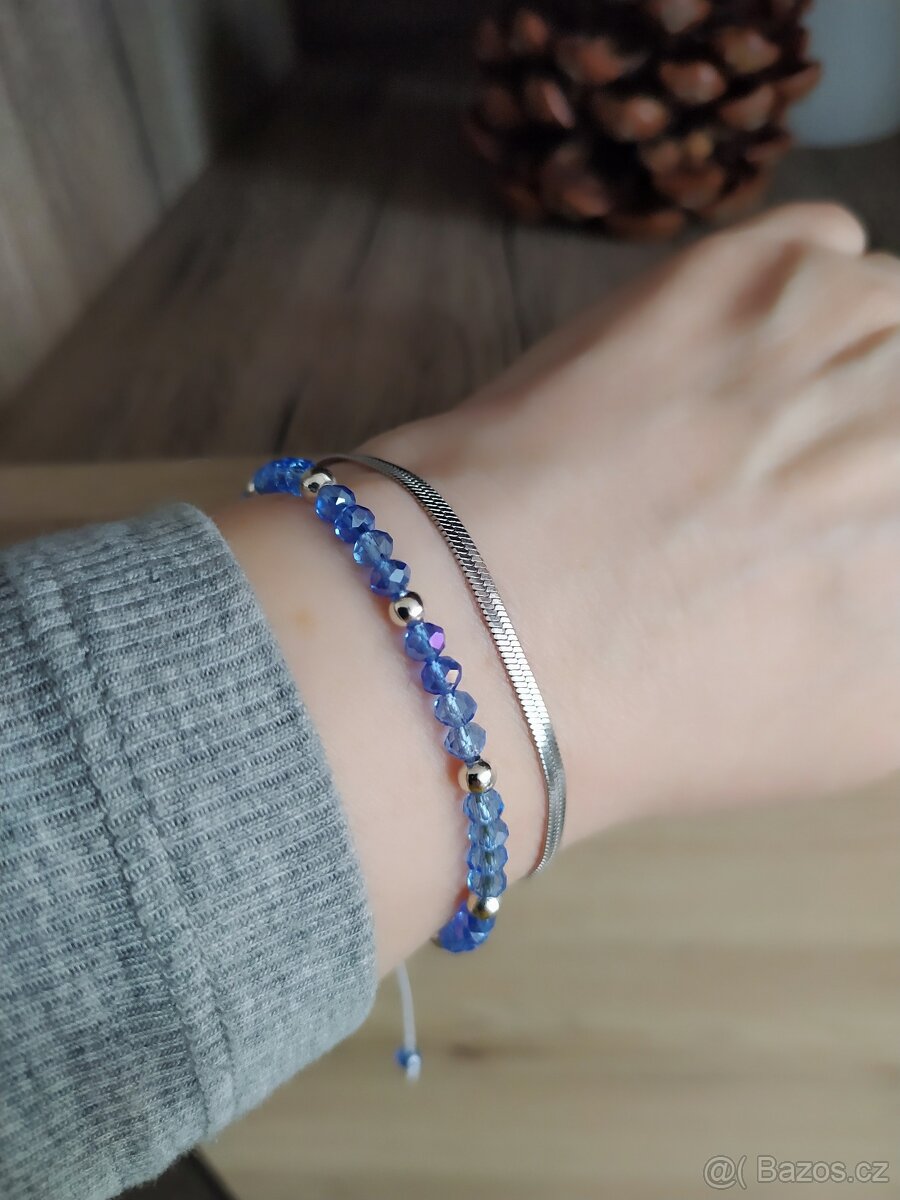 Set náramků hadí ocel - 2