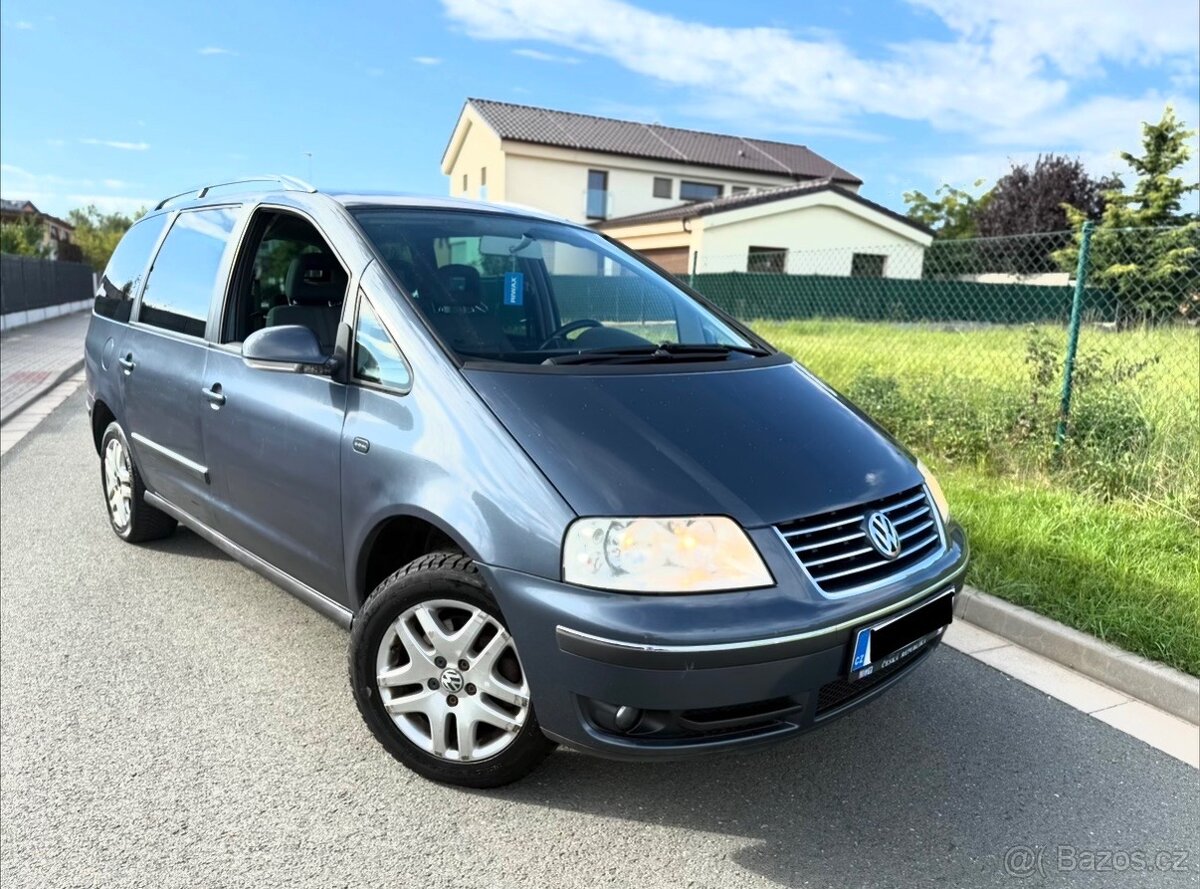 VW SHARAN 1.9TDI 96KW GOAL rv.2006 7.míst 6q manuál STK 2027 - 2