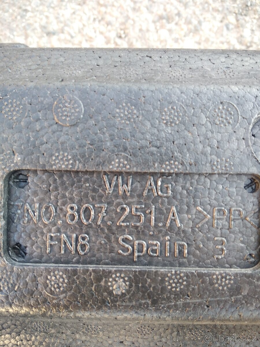 komplet podnárazník zadní Seat Alhambra r2013 - 2