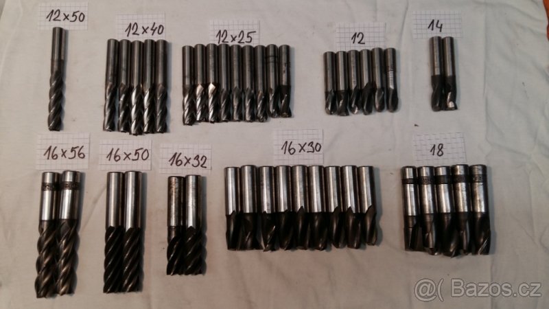 Fréza válcová čelní - 2