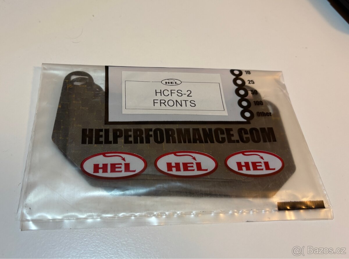 Karbonové podložky brzd Subaru STi Hel Performance - 2