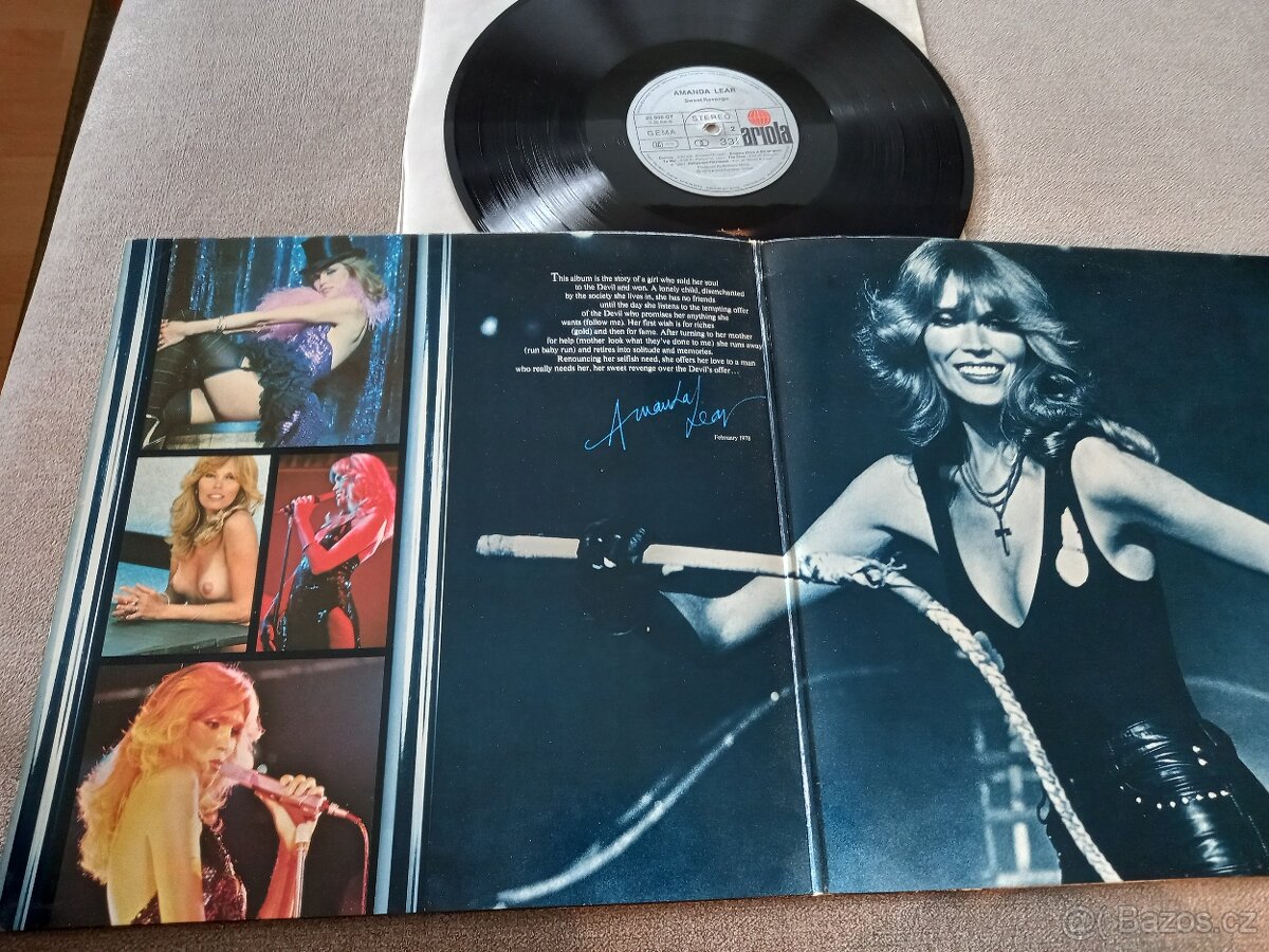 Amanda LEAR„Sweet Revenge“ /Ariola 1978/ rozkl. obal/ nude p - 2