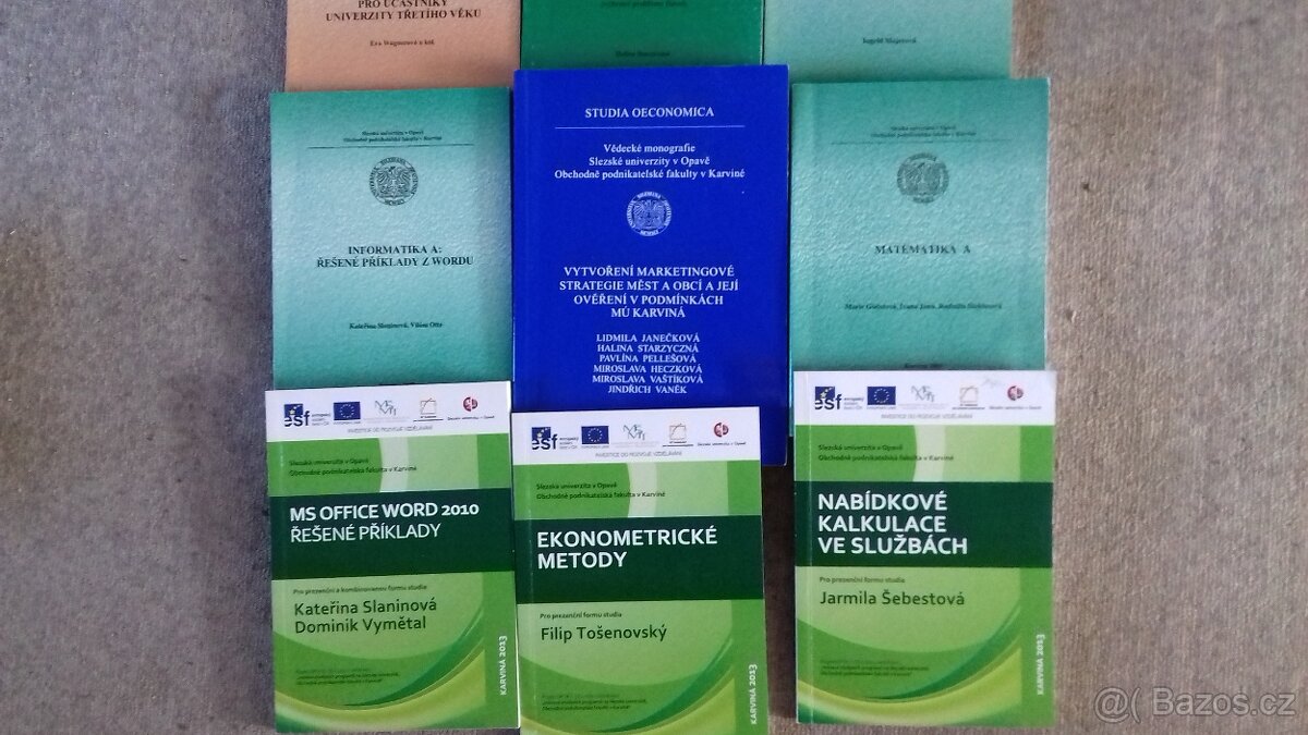 Skripta, učebnice, Slezská univerzita,Obchodně podnikatelská - 2