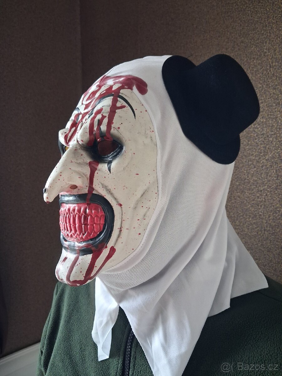 Halloweenska maska klauna - 2