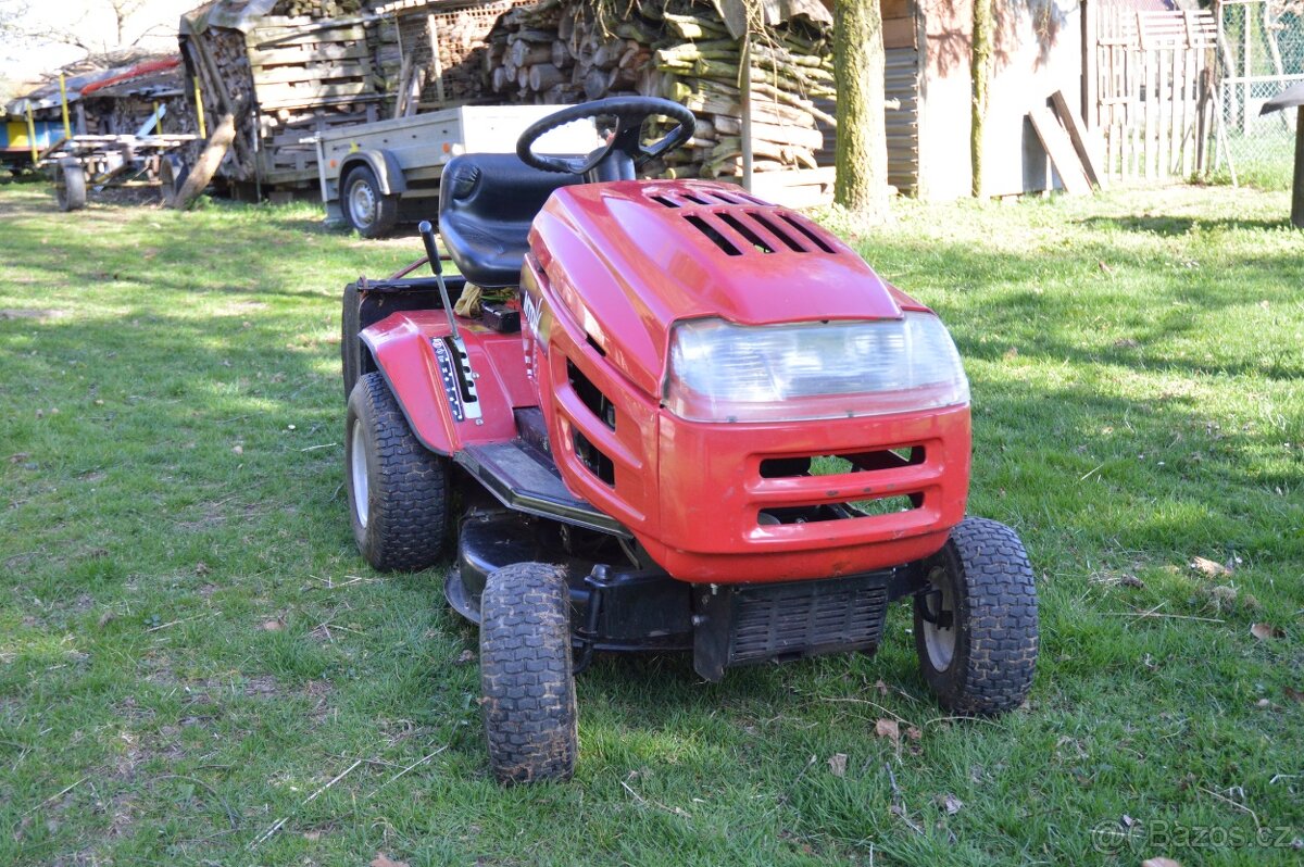 Sekací traktůrek. - 2