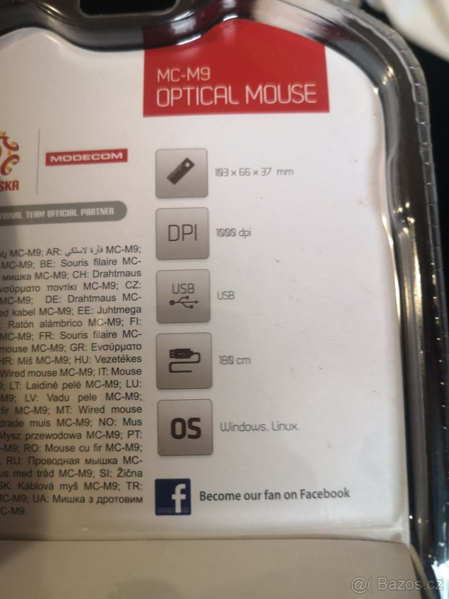 prodám optickou mys - 2