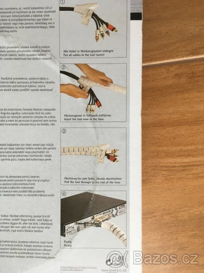 Organizér kabelů Hama 1,5 m - 2