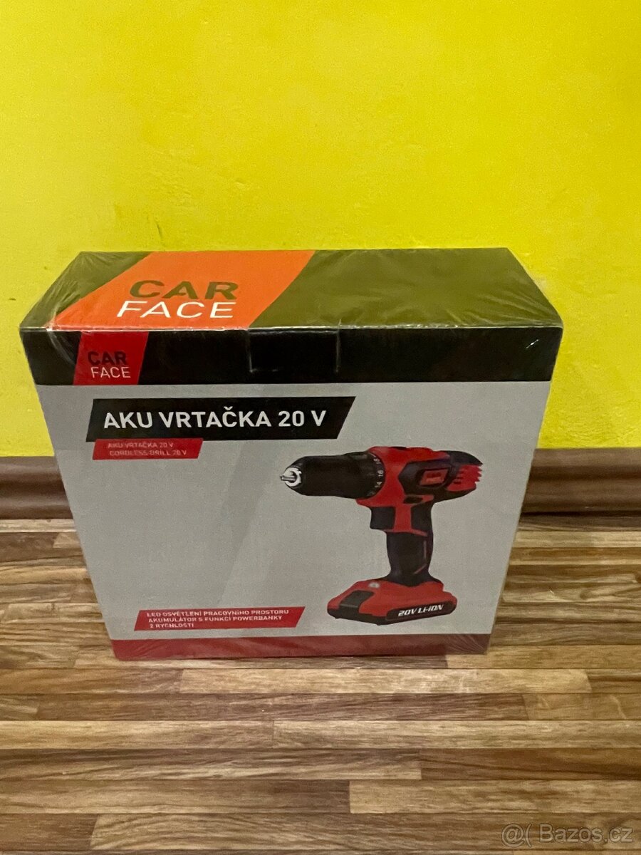 Aku Vrtačka 20 V Car Face (Nová) - 2