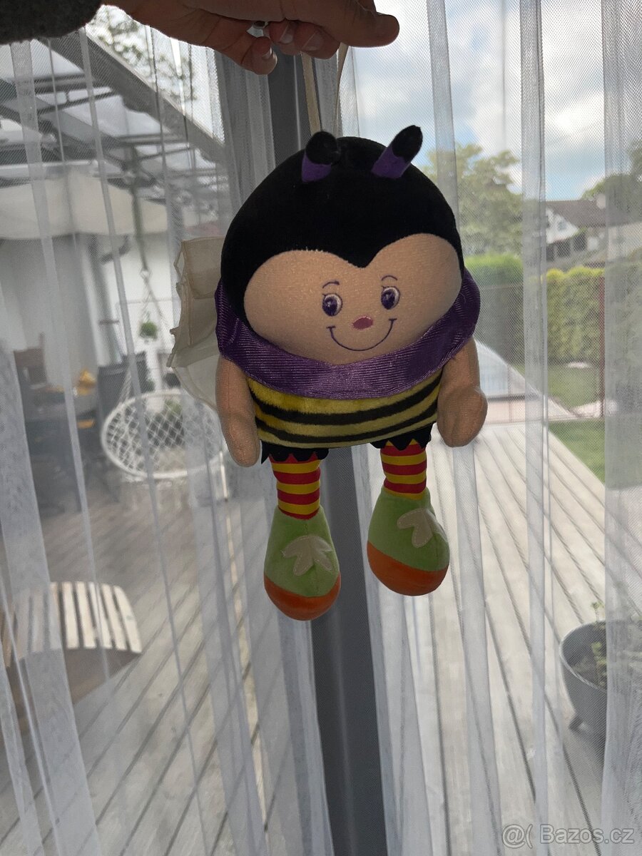 Krásná závěsná včelička Boots, ukidňující zvuk, top stav - 2
