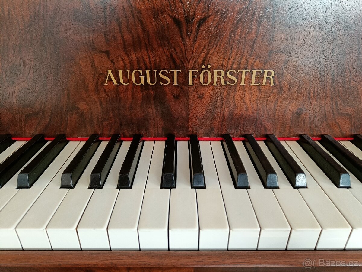 Klavírní křídlo August Förster velikost 5 Chippendale - 2