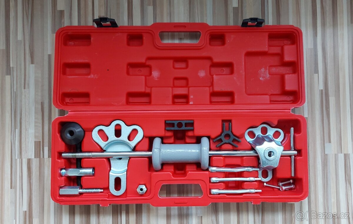 Srážecí stahovák-ložisek,nábojů,bubnů+příslušenství,nový. - 2