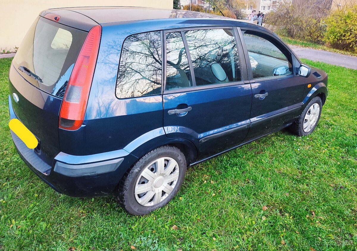 Fusion, 1.4 benzín, 166 000km, bez koroze - 2