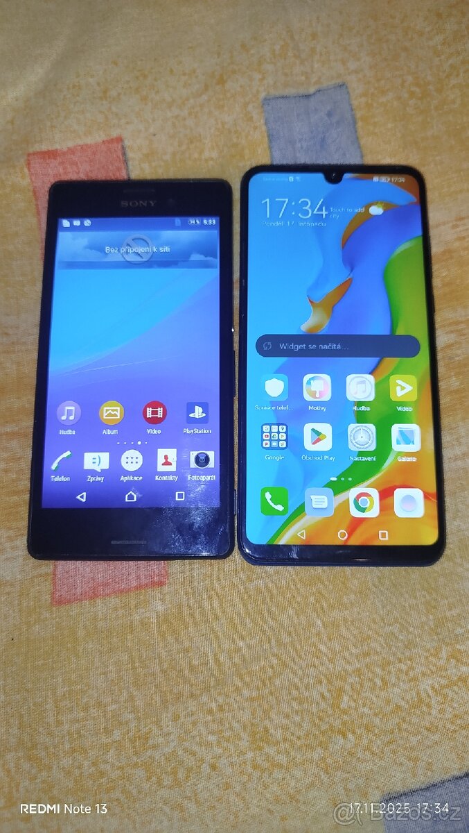 Huawei p30 lite a sony cena za 2 ks - 2