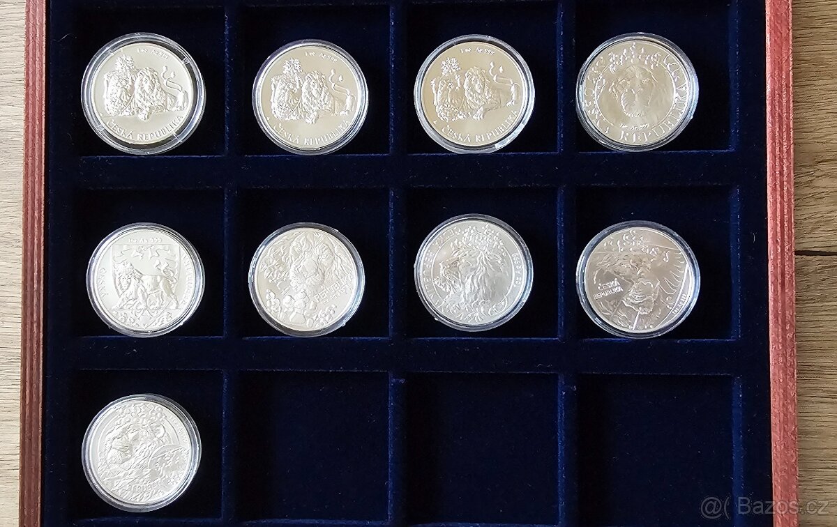 Mince český lev 2017-2025 - 2