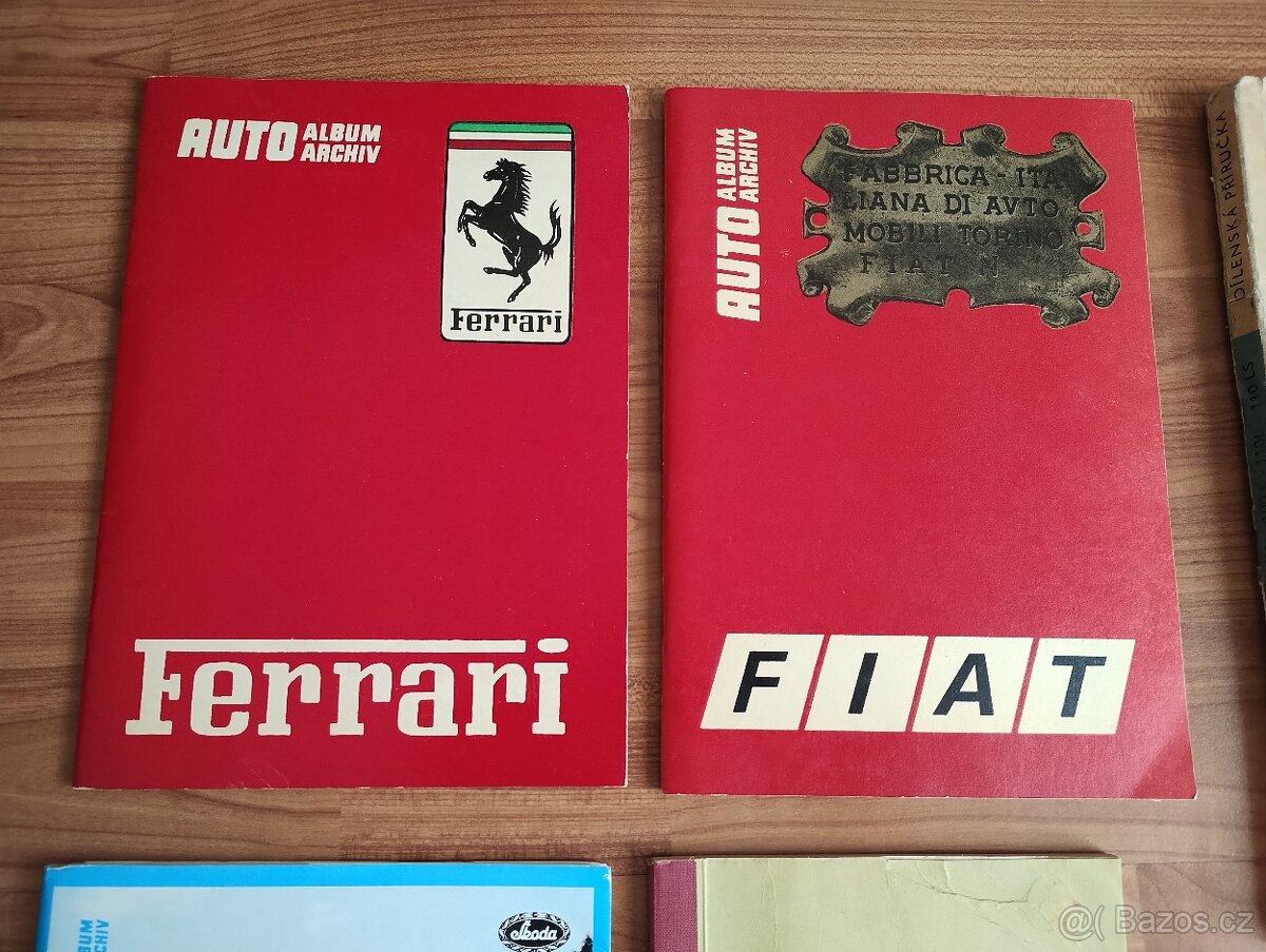 Brožury na jawa ČZ Dněpr M72, MB 750 a ŠKODA atd - 2