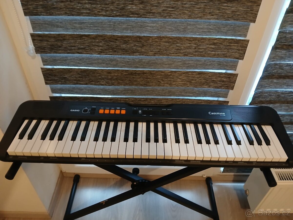 Casio klávesy + stojan, adaptér - 2