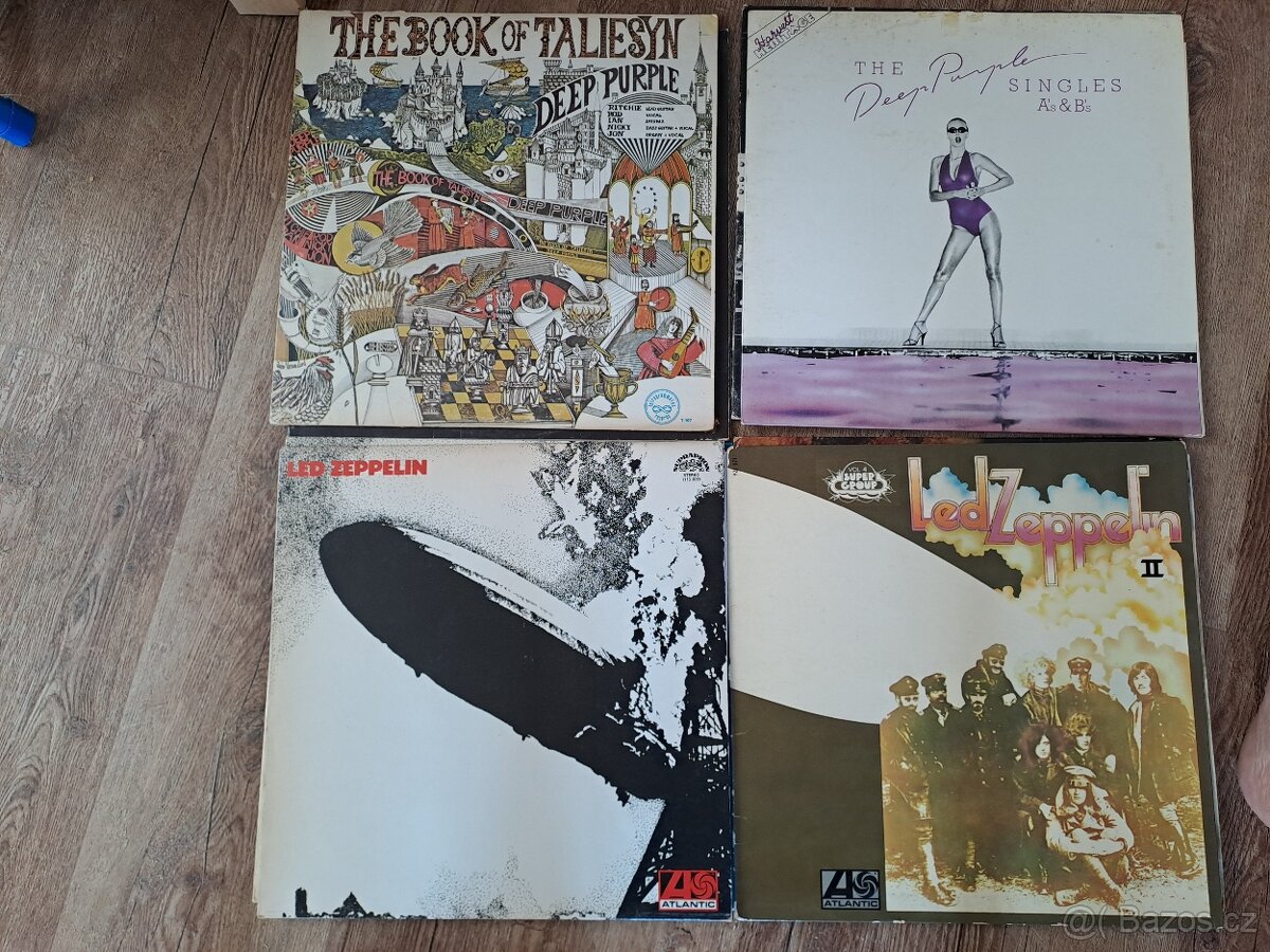 8x LP - Deep Purple, Hendrix, Led Zeppelin, Rolling stones - 2