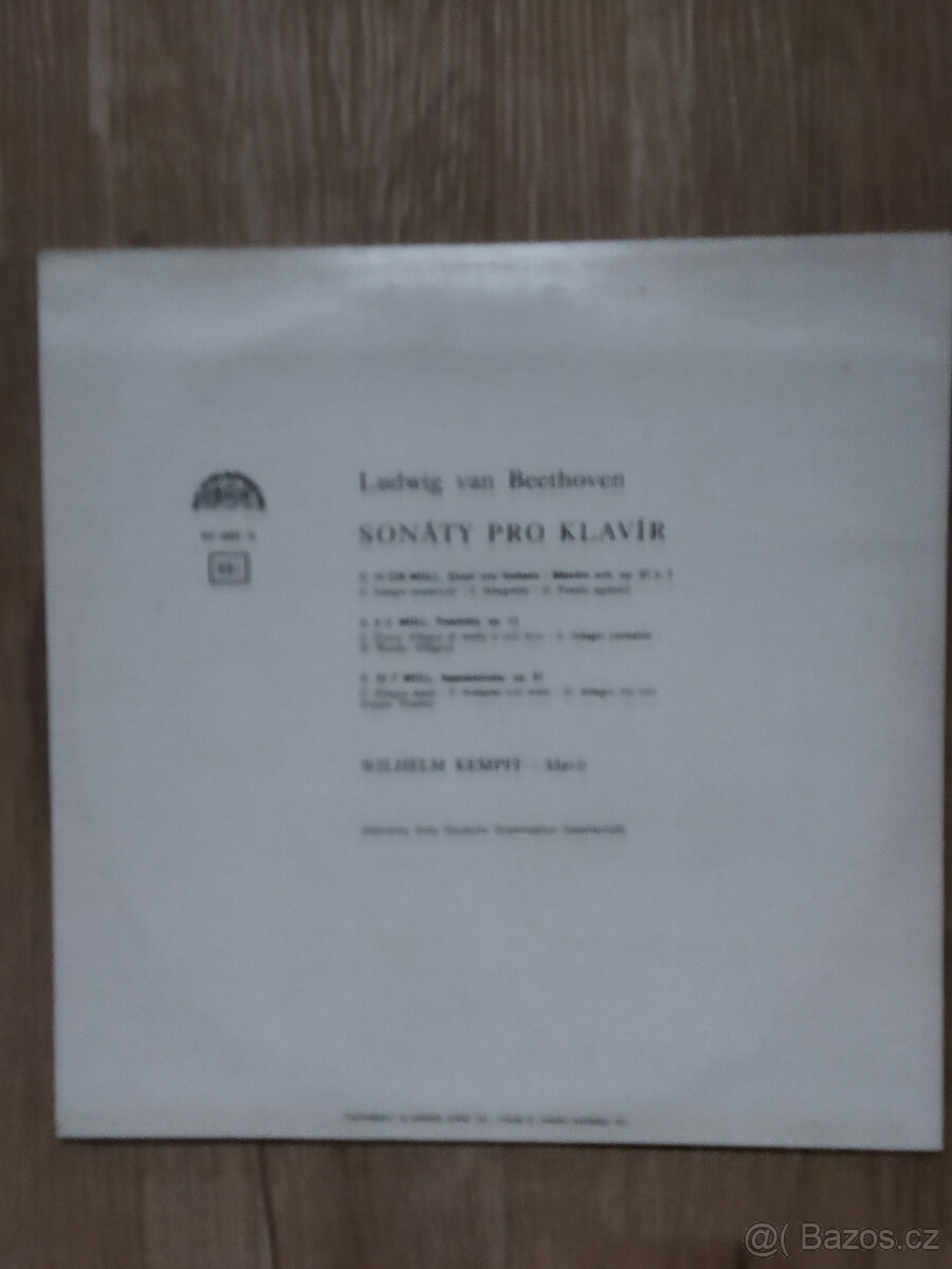 LP Beethoven - Sonáty pro klavír - 2