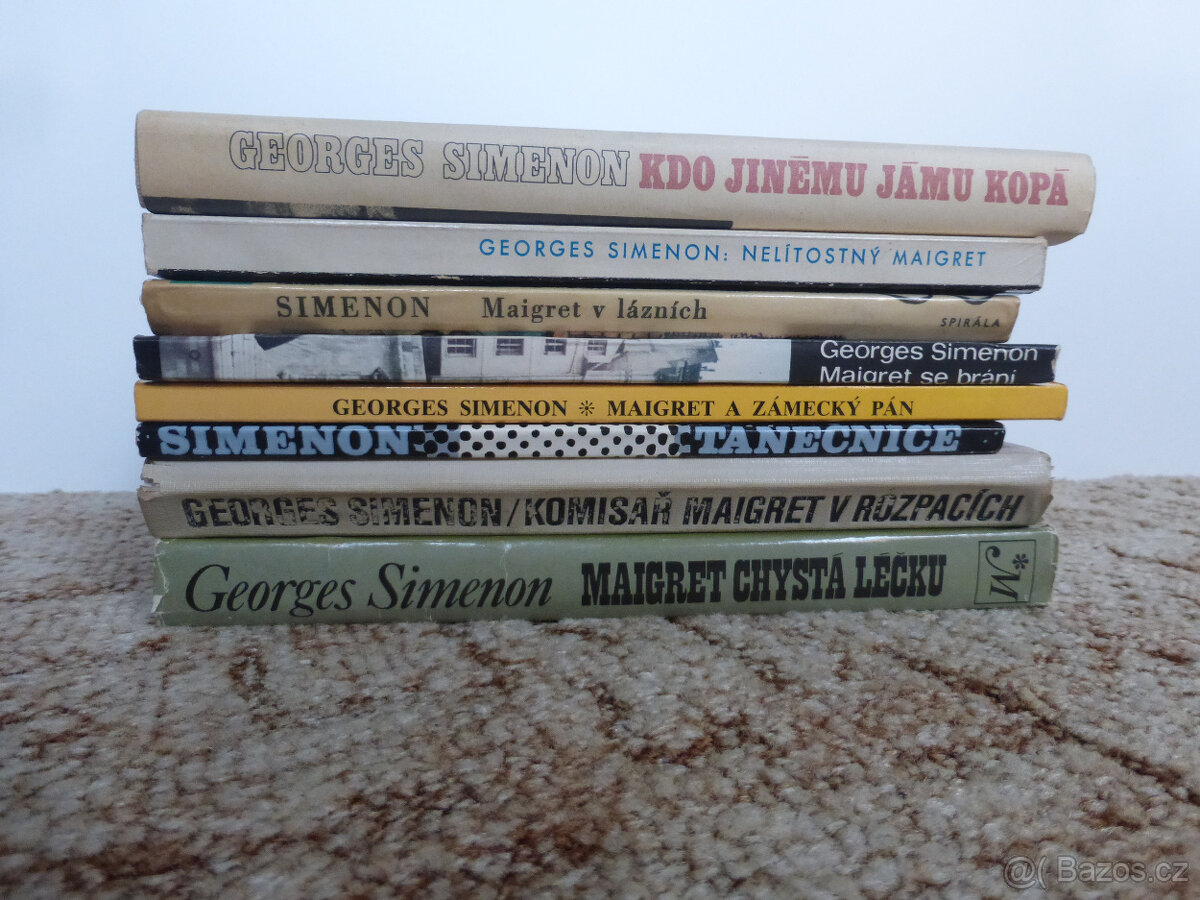 levné detektivky od 8 Kč - Georges Simenon - 2