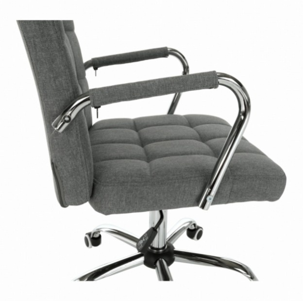 Kancelářské křeslo, kancelářská židle, šedá, MORGEN - 2