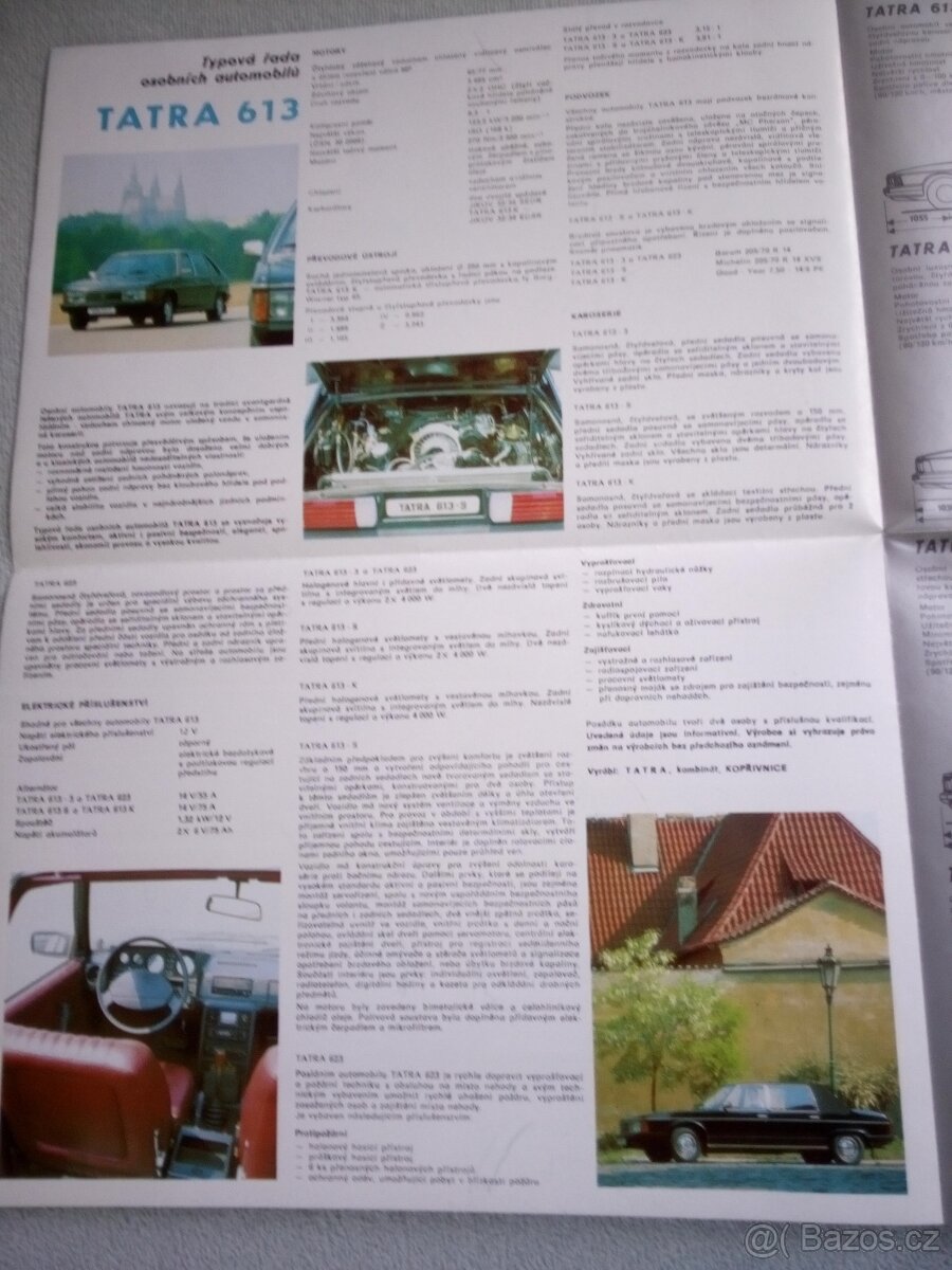 Tatra 613-623-plakát-prospekt-60x42cm - 2