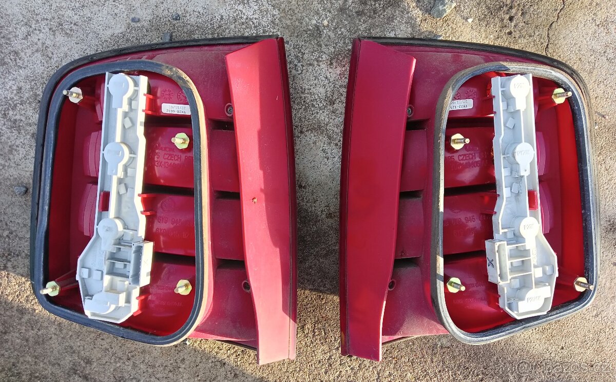 Zadní světla: Škoda Fabia MK1 - Combi/Sedan - 2