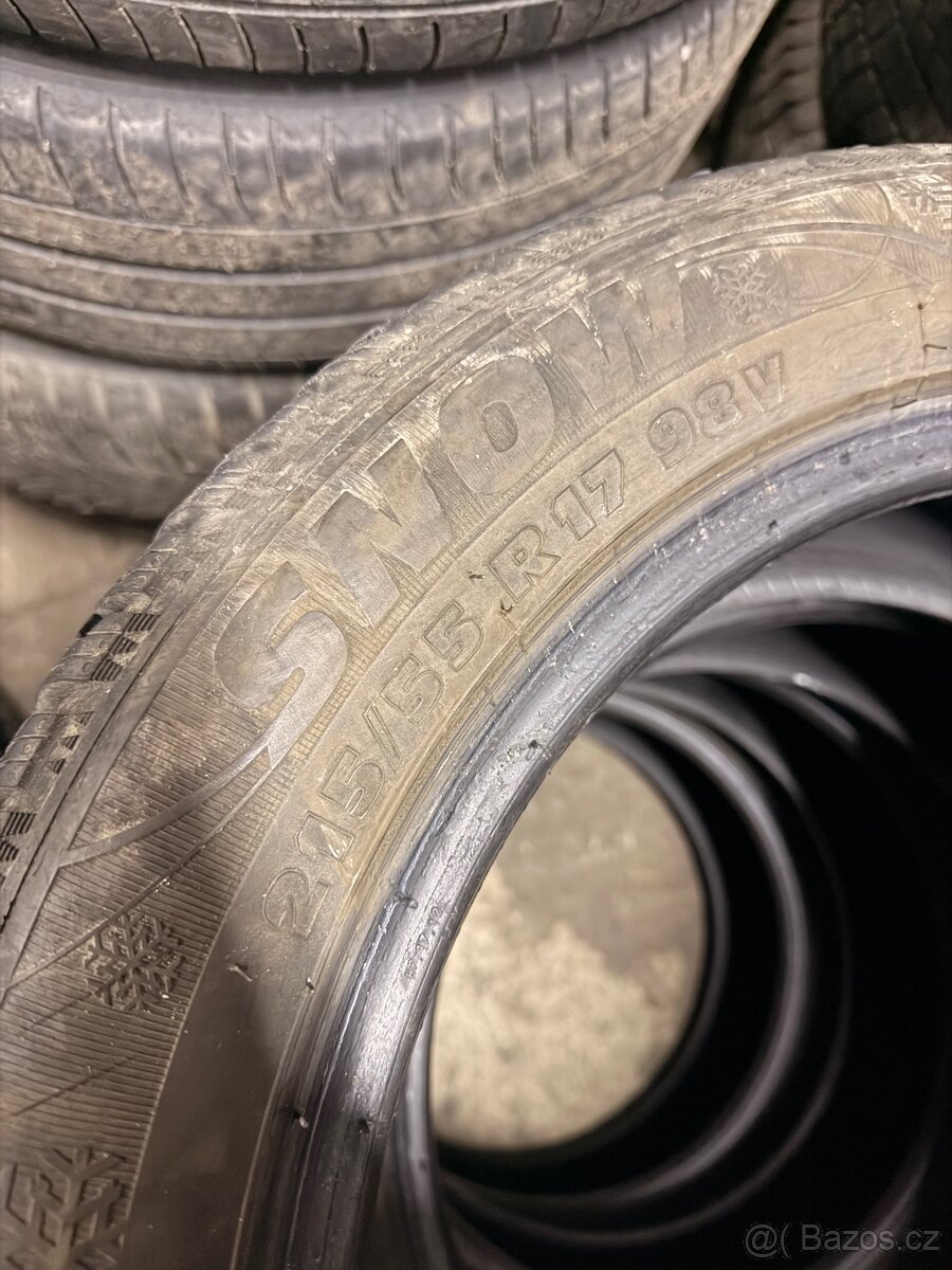 215/55/17 Zimní pneu Riken - 2