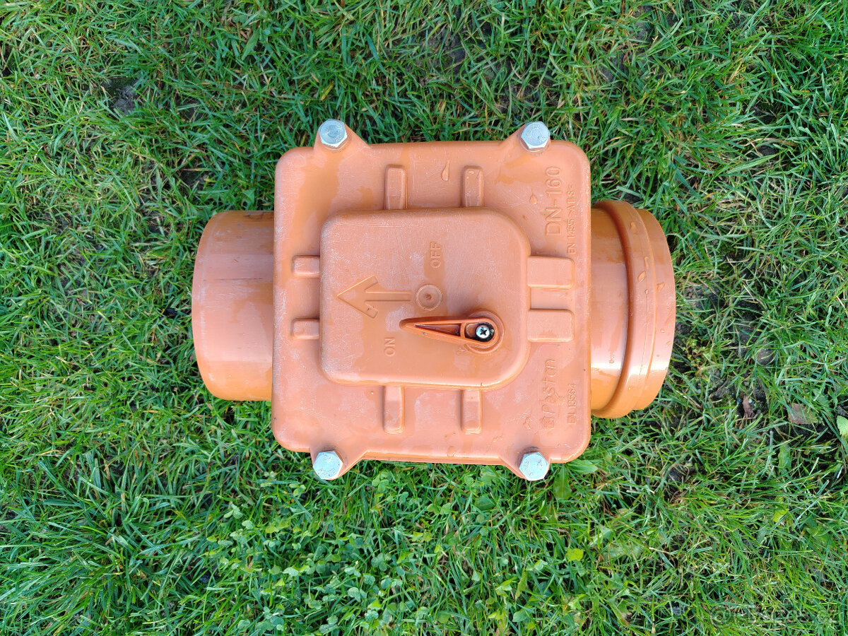 Zpětná klapka KG potrubí 160 DIN - 2