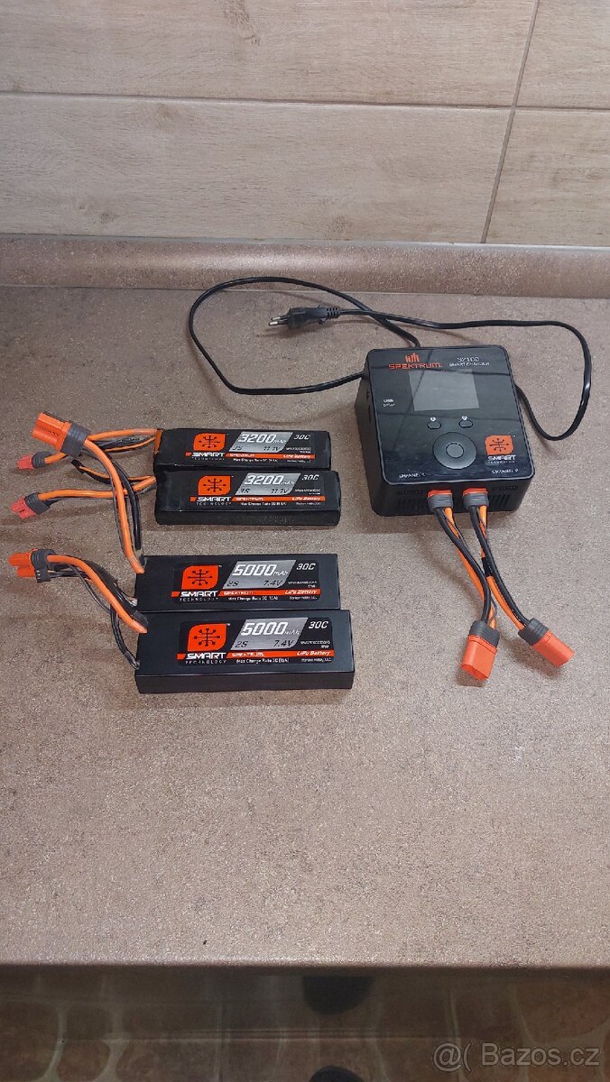 Nabíječka spektrum plus 4x baterie - 2