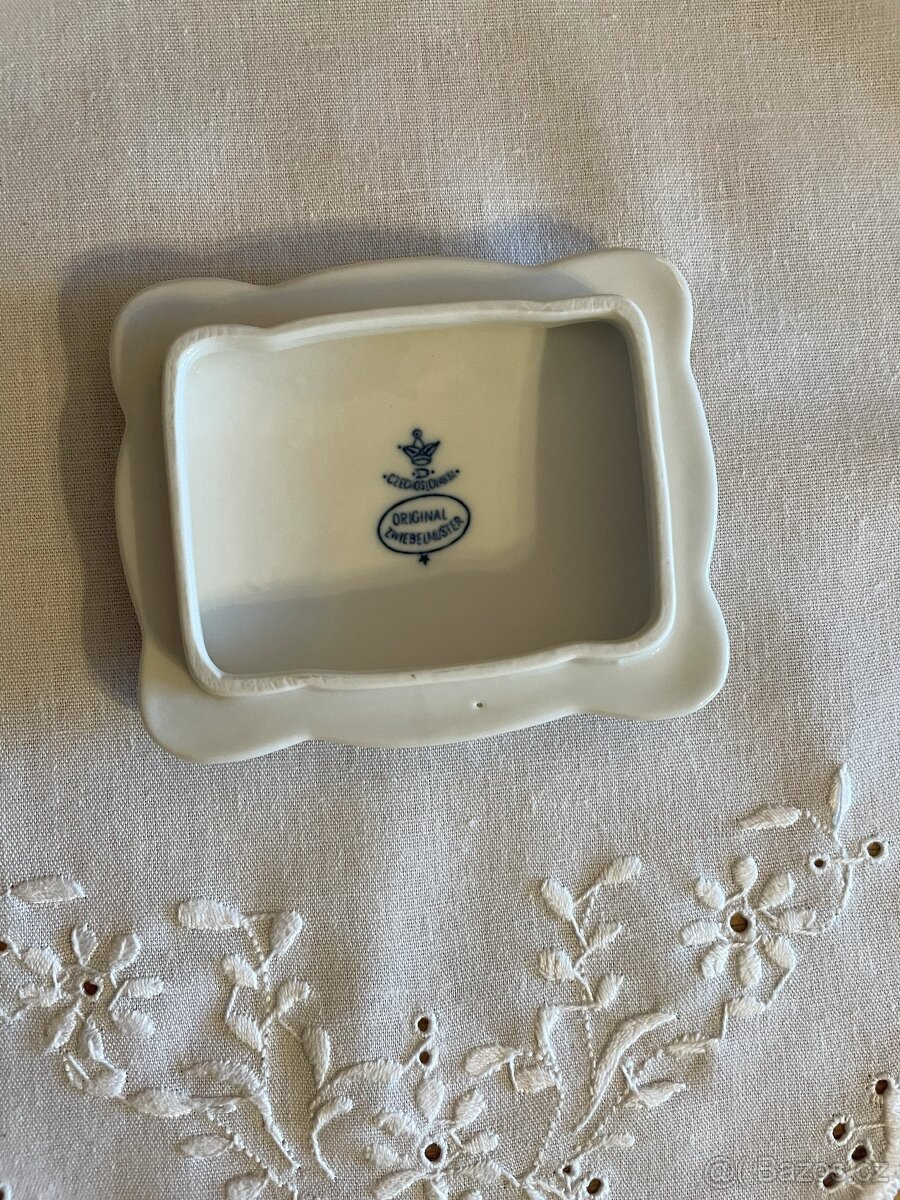 CIBULÁL/víčko na dózu hranatou-11,5 x 9,5 cm - 2