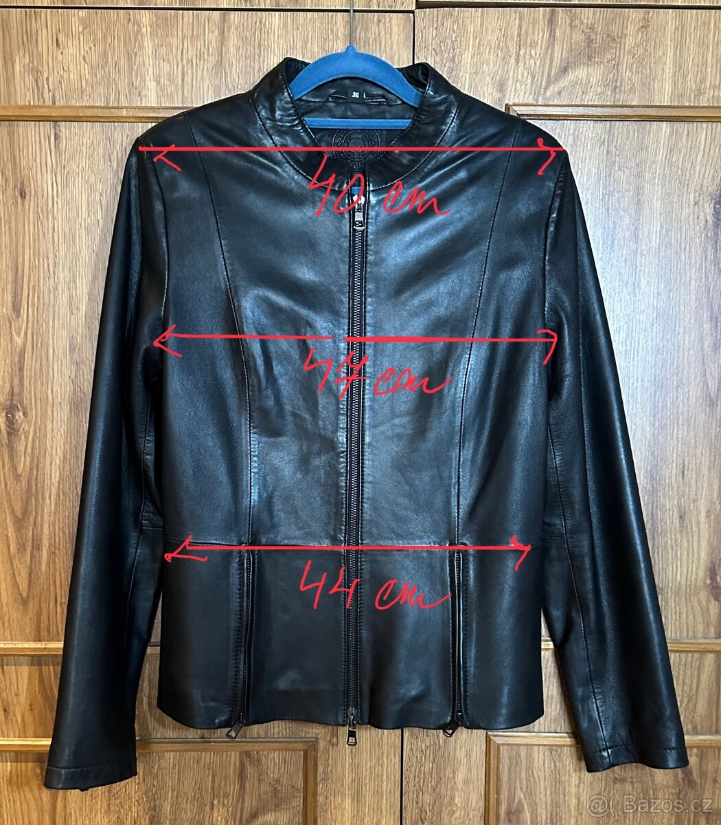 Dámská kožená bunda zn. KARA - 2