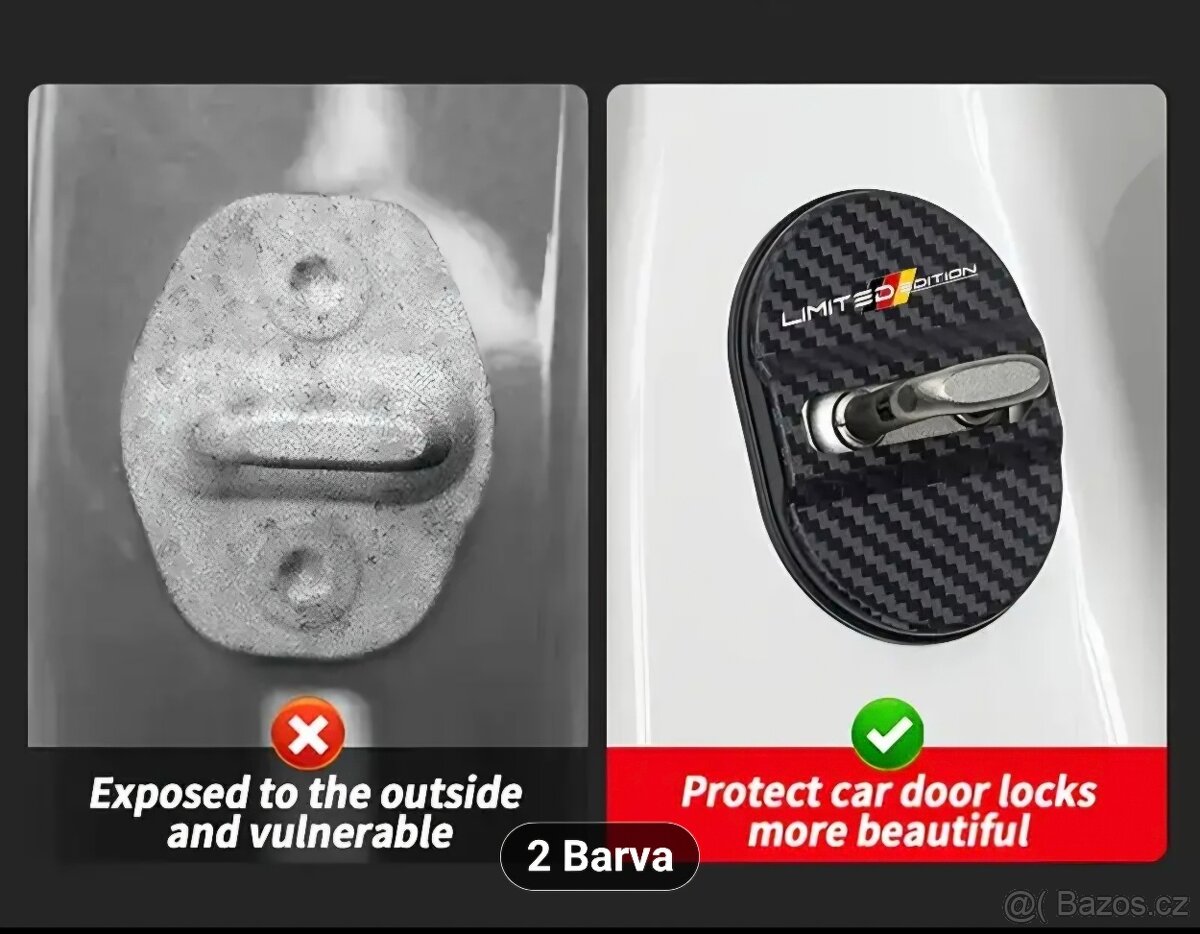 Ochranné kryty zámku - 2