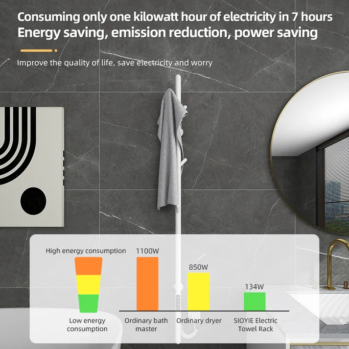 G01 Inteligentní elektrický věšák na ručníky - 2