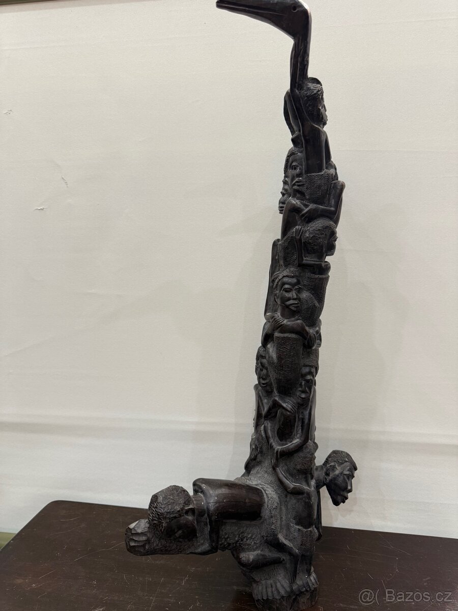 Drevorezba ebenove drevo - 2