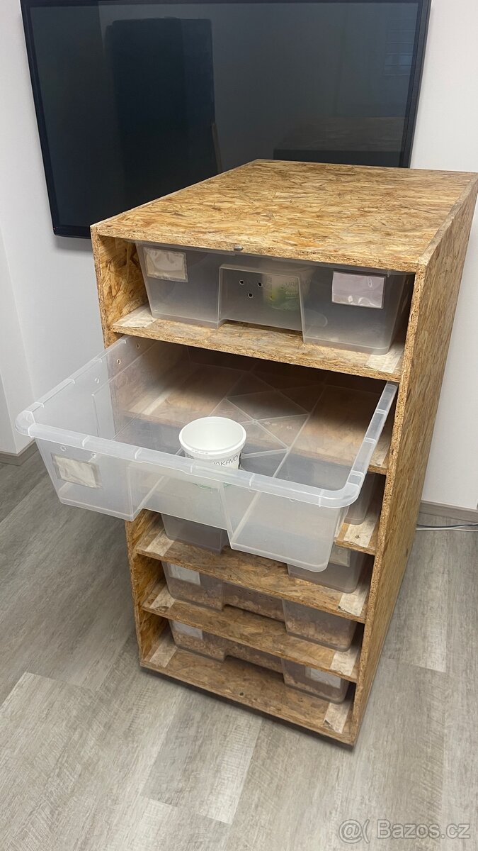 Rack systém - Krajta Královská - 2