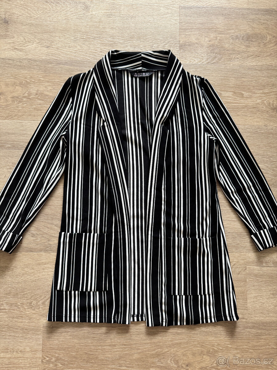 Černo-bílé sako - 2