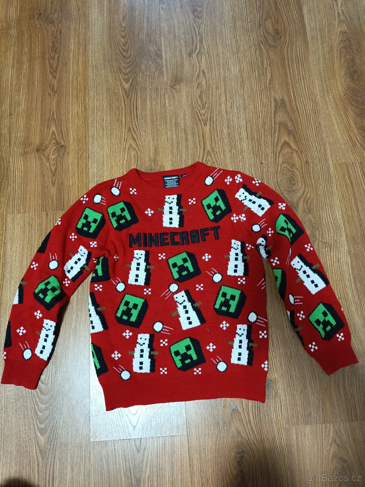 Vánoční svetr Minecraft - 2